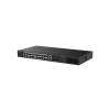 Ruijie Networks RG-ES228GS-LP przełącznik sieciowy Zarządzany L2 Gigabit Ethernet (10/100/1000) Obsługa PoE Desktop Czarny