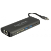 Delock - Stacja dokująca - USB-C 3.1 - HDMI - GigE