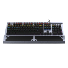 INCA Gaming Tastatur RGB/BlueSwitch/USB        1.65m  silber retail