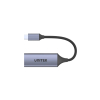 UNITEK ADAPTER USB-C - RJ45 M/F, 1GBPS, PD 100W