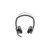 POLY Zestaw słuchawkowy Voyager Focus 2 z certyfikatem Microsoft Teams USB-C-C + przejściówka USB-C/A
