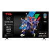 Telewizor TCL 55Q6C QD-Mini LED 55'' 4K Ultra HD Google TV Dolby Atmos DVB-T2 Metaliczny