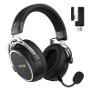 Słuchawki dla graczy Hator HYPERGANG 3 Wireless bezprzewodowe czarne