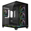 RAMPAGE OBUDOWA PC ZE SZKŁEM HARTOWANYM SEALITE 7X WENTYLATOR ARGB PWM BLACK