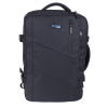 DONAU TRAVEL Plecak Prague, 17", 32l, USB + kabel, czarny