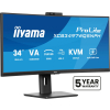 Monitor IIYAMA 86,4cm (34") XCB3497WQSNPH-B1 21:9 HDMI+DP+USB-C Webc