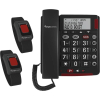 Telefon amplicomms BigTel 50 Plus z bransoletką awaryjną Duo ciemnoszary