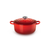 Le Creuset Signature Roaster okrągły 22cm wiśniowy
