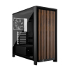 CORSAIR Geh Midi FRAME 4000D RS Wood Mid-Tower, Black/Walnut