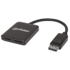 MANHATTAN ROZDZIELACZ AV SPLITTER DISPLAYPORT 1X2