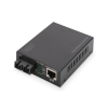 Konwerter mediów Gigabit PoE, RJ45 / SC, MM, PSE