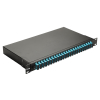 Equip LWL-SpleiĂźkasten 24-Port LC-Duplex OM3 1U komplett  sw