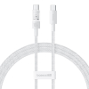 Kabel Baseus Gem Typ C-Typ C 100W 1m (biały)