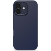 Decoded AntiMicrobial Silicone Backcover - silikonowa obudowa ochronna do iPhone 17 kompatybilna z MagSafe (true navy)