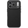 Decoded AntiMicrobial Silicone Backcover - silikonowa obudowa ochronna do iPhone 17 Pro kompatybilna z MagSafe (phantom black)