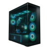 Obudowa Arctic Xtender Schwarz z oknem z GPU mountem