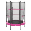 Salta Trampolina dziecięca -140cm  różowa