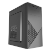 GEMBIRD OBUDOWA FORNAX K170 MINI-TOWER (1X USB 3.1, 2X USB 2.0, 1X USB TYP-C, CZYTNIK KART, 2X MINIJACK) CZARNA