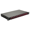 Equip LWL-SpleiĂźkasten 12-Port SC-Duplex OM4 1U komplett  sw