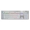 Logitech G G915 X Lightspeed klawiatura Gaming USB + RF Wireless + Bluetooth QWERTY Amerykański międzynarodowy Biały