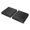 Przedłużacz (extender) światłowodowy HDMI 4K/60Hz przez IP 1G lub do 40km/300m, HDMI Loop-Out, sterowanie IR - zestaw