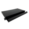 Alantec Przełącznica światłowodowa 24xSC simplex / 24xLC duplex 19" 1U z płytą czołową oraz akcesoriami montażowymi (dławiki, opaski), wysuwalna (FOP-