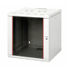 Equip 19" Netzwerkschrank GlastĂĽr  PM 600x600mm 12HE    grau