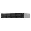 Qnap TS-1264U-RP-8G, 2U, 12 x 2.5"/3.5" SATA, Intel Celeron N5095 4C/4T, 8 GB DDR4 onboard not expandable, 2 x 2.5GbE, Redundant PSU