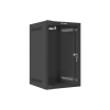Szafa rack Lanberg WF10-2309-10B (9U; 462mm / 280mm / 310 mm; wisząca; Szklane; 10"; kolor czarny)