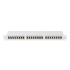 LANBERG PATCH PANEL 24 PORT 1U 19" KAT.6A FTP SZARY PPSA-1024-S