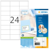 HERMA Etiketten Premium A4 weiĂź 70x36   mm Papier 2400 St.