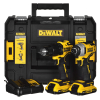 Zestaw Combo DeWalt 18V DCD709+DCF809 2x2,0Ah DCK2062D2T