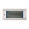 Extralink Szafa rack 4U 600x450 Szara montowana na ścianie