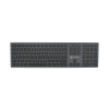Klawiatura NATEC NKL-1830 Uniwersalne RF Wireless + Bluetooth QWERTY Hiszpański Czarny, Szary