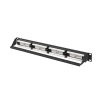 LANBERG PATCH PANEL 24 PORT 1U 19" KAT.6A UTP CZARNY PPUA-1024-B