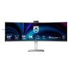 Philips 5000 series 49B2U5900CH/00 monitor komputerowy 124 cm (48.8") 5120 x 1440 px Dual QHD LCD Czarny