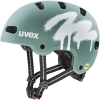 Kask rowerowy dziecięcy UVEX Kid 4 Style MIPS, green