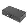 Przełącznik KVM, 4-portowy, pojedynczy wyświetlacz, 4K, HDMI