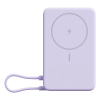 Xiaomi BHR08PAGL bank mocy Litowo-jonowa (Li-Ion) 5900 mAh Bezprzewodowe ładowanie Fioletowy