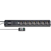 Listwa przeciwprzepięciowa Brennenstuhl Primera-Tec 3500W, 7 gniazd, 2.0m, Niemcy