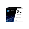 HP 87X 2x Schwarz LaserJet Tonerpatrone