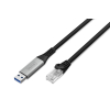 DIGITUS USB 3.2.RJ45 Ethernet Kabel 1Gbit/s 15 m