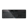 Logitech Wireless Solar Keyboard K750 klawiatura Uniwersalne RF Wireless QWERTZ Niemiecki Czarny