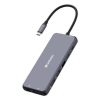 Adapter Verbatim CMH-14 USB Type-C 5000 Mbit/s Srebrny