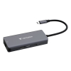 Verbatim 32157 huby i koncentratory USB 3.2 Gen 1 (3.1 Gen 1) Type-C 5000 Mbit/s Szary