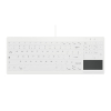 Active Key AK-C7412 klawiatura Przemysłowy USB British English Biały