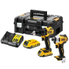 Zestaw Combo DeWalt 18V DCD709+DCF809 2x2,0Ah DCK2062D2T
