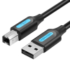 Kabel USB 2.0 USB-A do USB-B Vention 480Mbps 1m