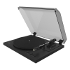 TEAC TN-175-B Gramofon z napędem pasowym Czarny Całkowicie automatyczny