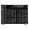 NAS Asustor AS6810T; Tower; 10x (3.5" SATA HDD/ 2.5" SSD); AMD Ryzen Embedded V3C14; 16G ECC DDR5 SODIMM (max. 64GB), 2x 10GbE, 2x 5GbE, 4x M.2 2280 N